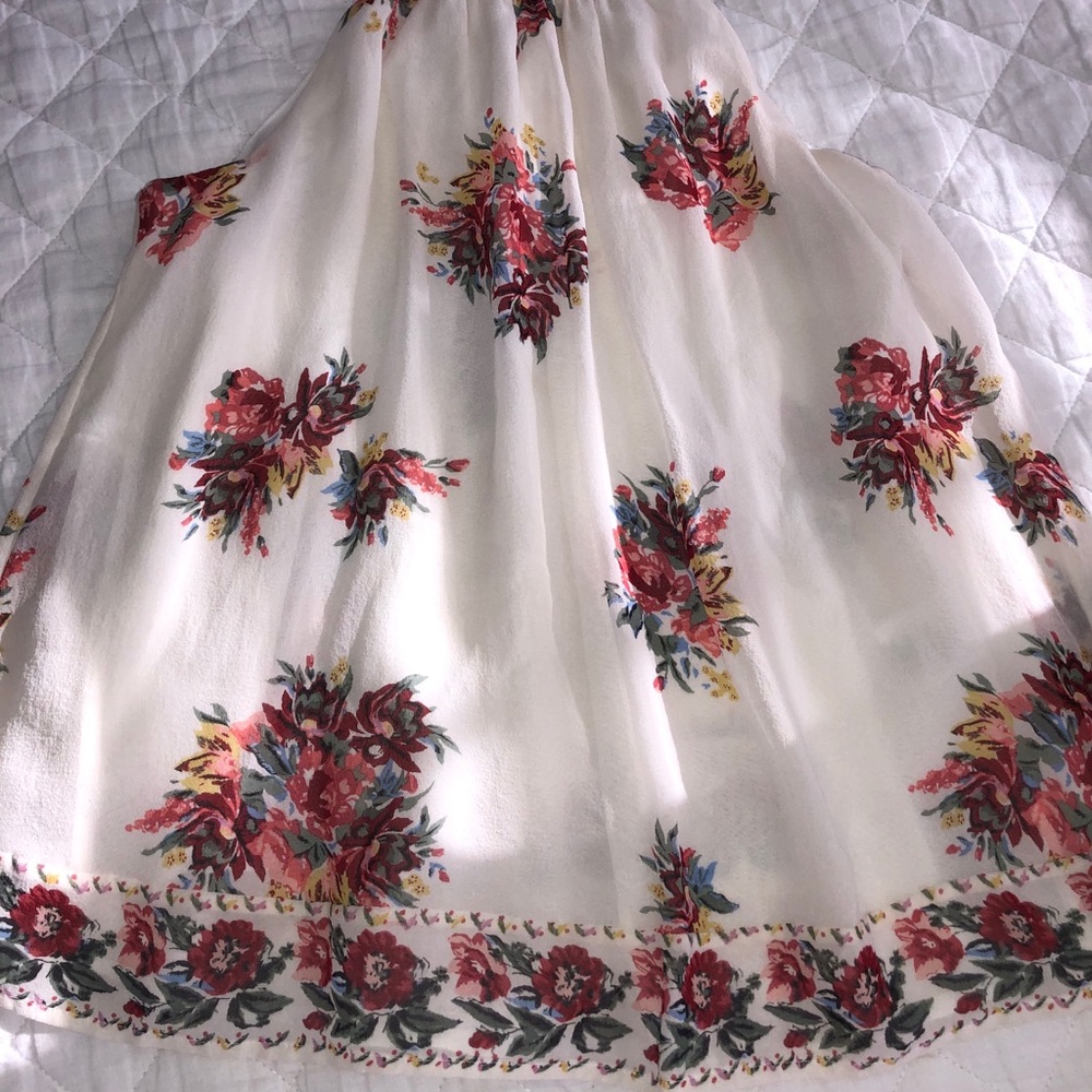 Joie floral, cream tank top